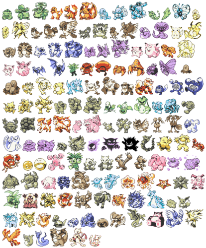 ヒトカゲ ポケモン初代 ドット絵が完成されすぎててワロタ