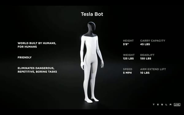 【朗報】テスラ、人型ロボット開発へ「人間が肉体労働しなくてよくなる」